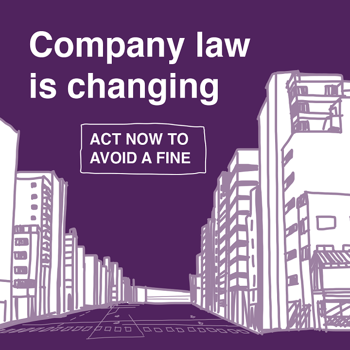 New transparency legislation - company law is changing